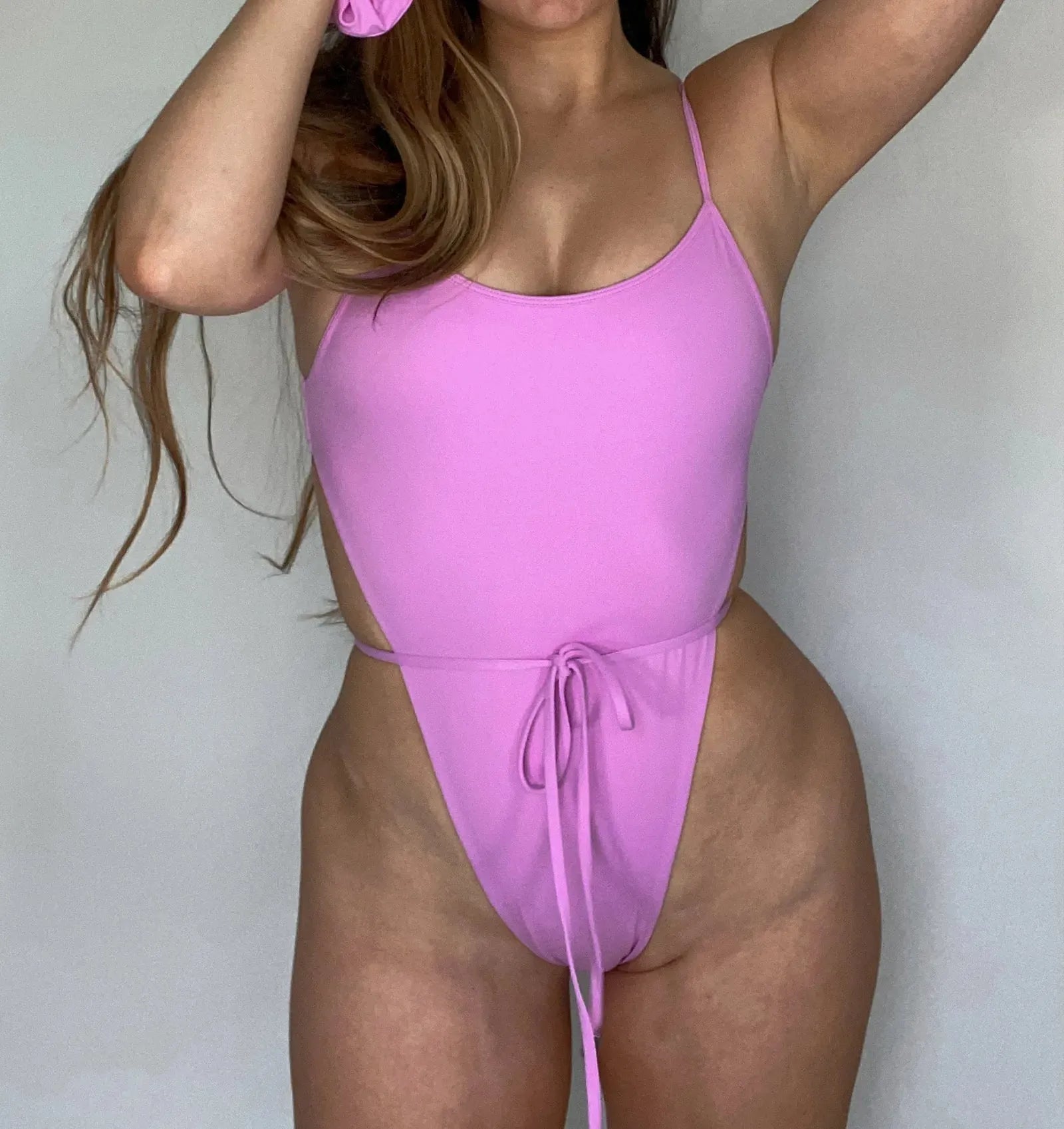 Lustmia Samira One Piece - Lilac – premium fashion piece from Lustmia