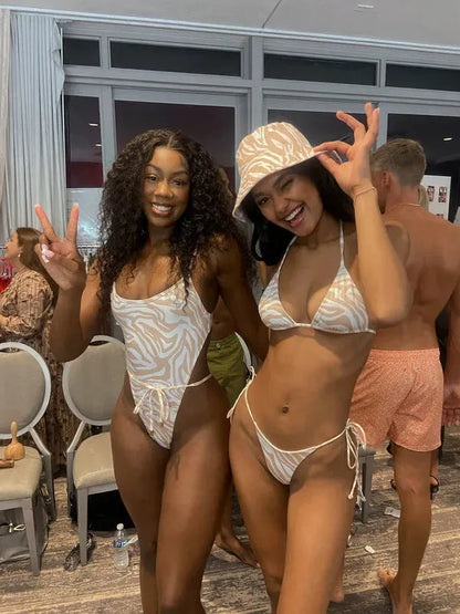 Lustmia Samira One Piece - Tiger – premium fashion piece from Lustmia